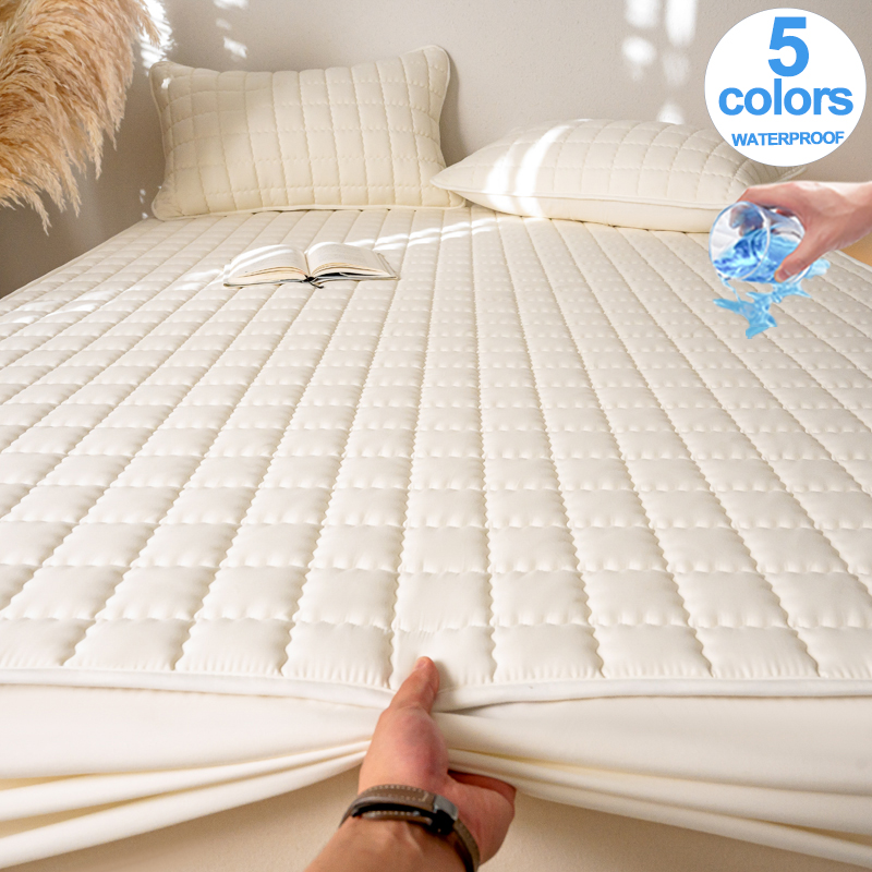 Waterproof Mattress Protector Breathable - Penutup Kasur Tahan Air Kualitas Tinggi-Pelindung