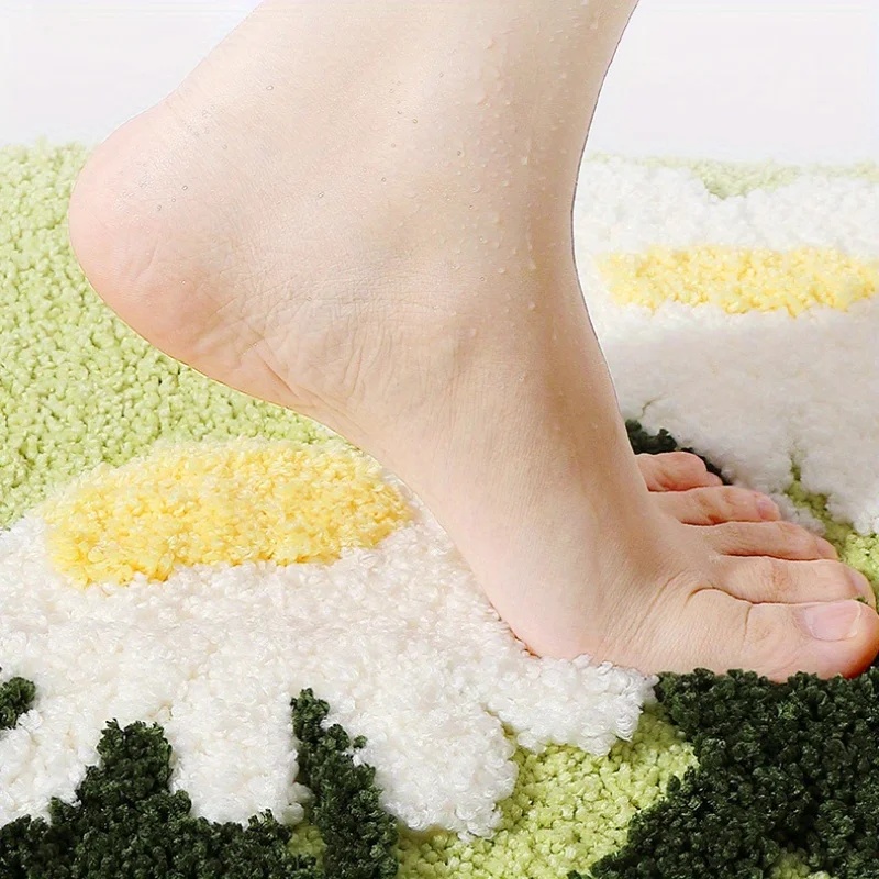 Quick Dry Diatomite Bath Mat - VIKAMA Keset Kamar Mandi Anti-Selip Motif