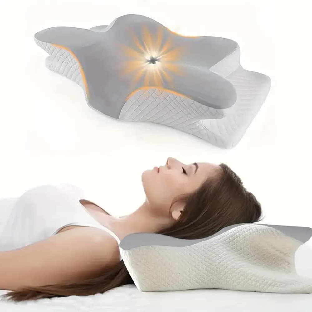 Anti Snore Contour Pillow - Bantal busa memori berbentuk kupu-kupu santai