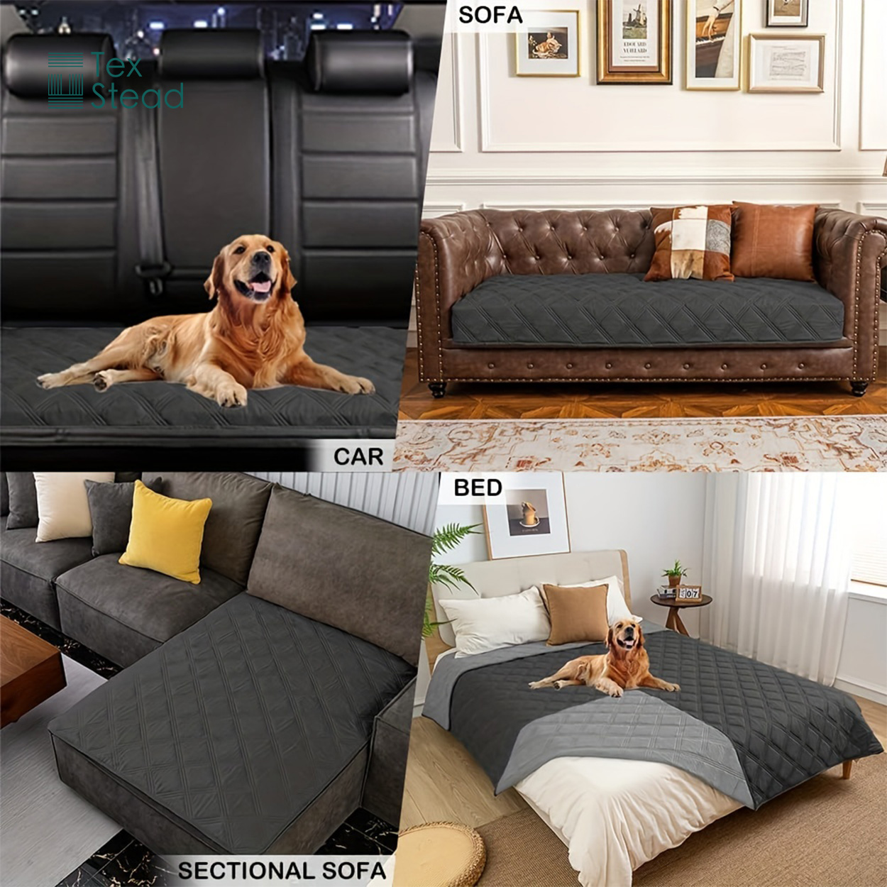 Sarung Kasur Anjing & Selimut  - Waterproof Mattress Protector Breathable ulasan dan harga