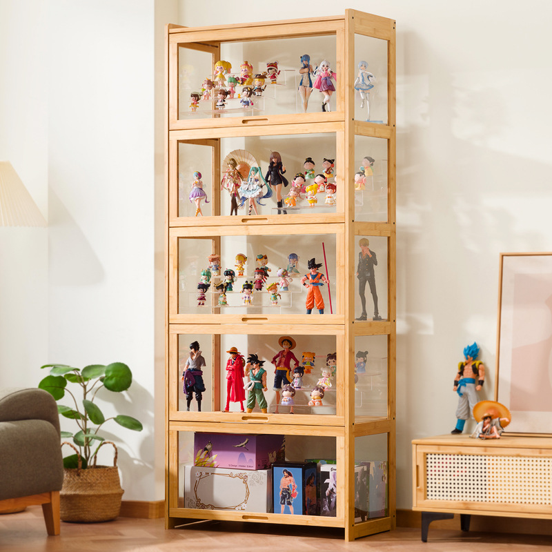 Lemari pajangan figurin akrili - Storage & Organization ulasan dan harga