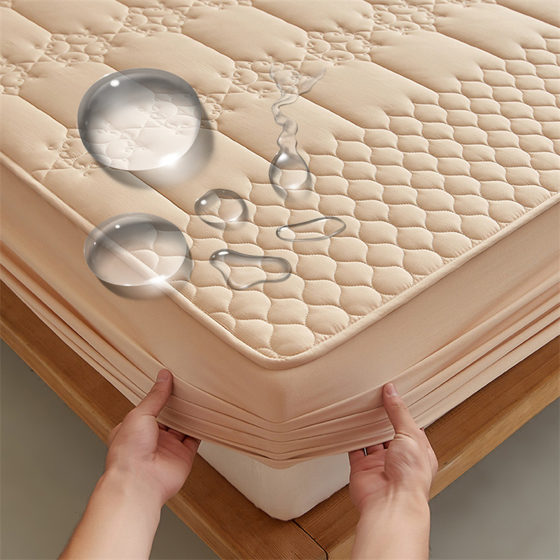 100% Tahan Air Pelindung Kasur - Waterproof Mattress Protector Breathable ulasan dan harga