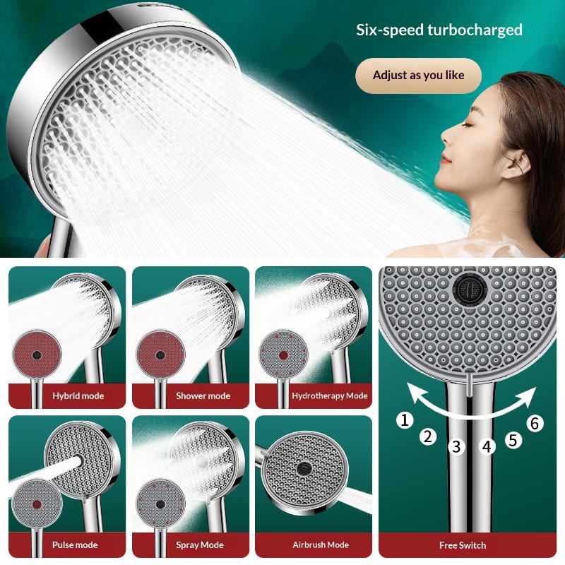 Kepala Shower Genggam Baru den - High Pressure Shower Head Handheld ulasan dan harga