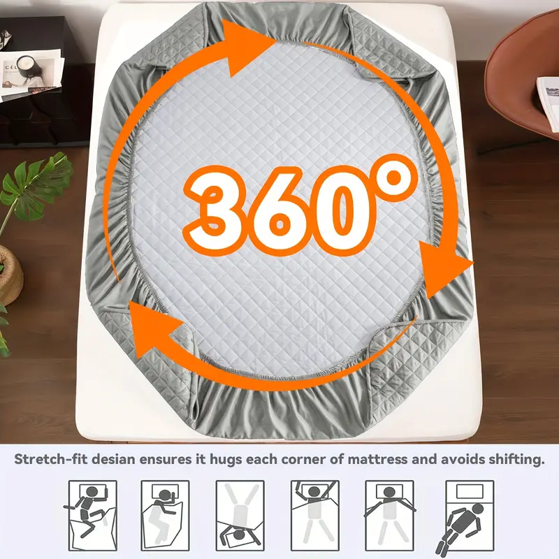 Pelindung Kasur Anti Air, Penu - Waterproof Mattress Protector Breathable ulasan dan harga
