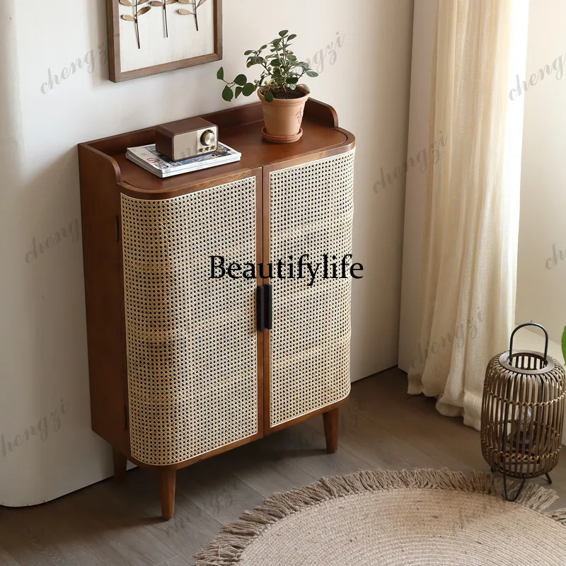 X173 Lemari Sepatu Kayu Solid  - Storage & Organization ulasan dan harga