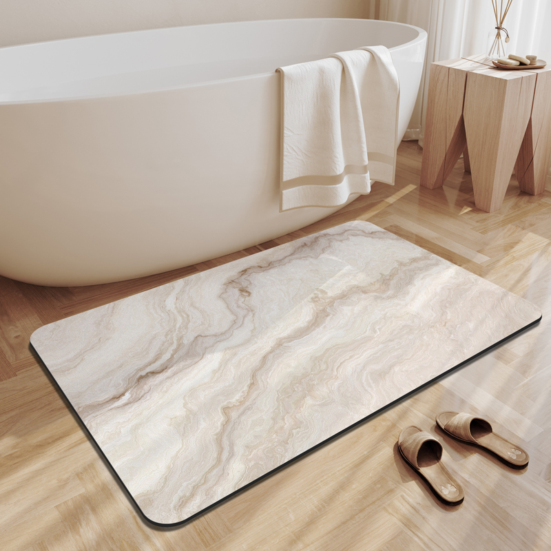 Diatomaceous bumi keset mandi, - Quick Dry Diatomite Bath Mat ulasan dan harga