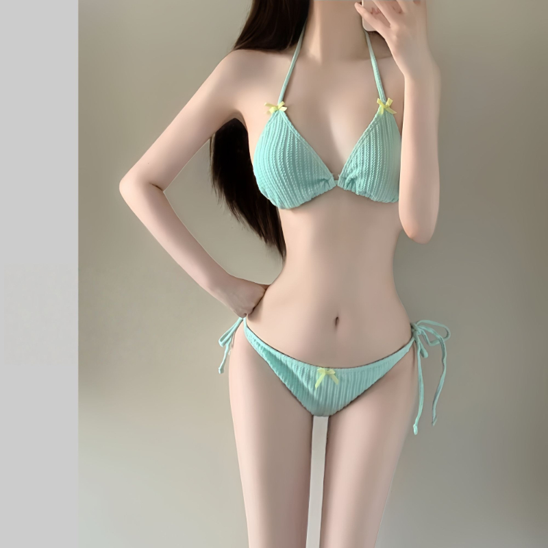 Set Bikini Lengan Panjang Wani - Bath ulasan dan harga