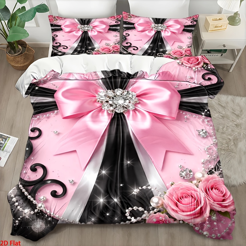 Set Selimut Berbentuk Mawar Be - Duvet Cover Sets With Zipper ulasan dan harga