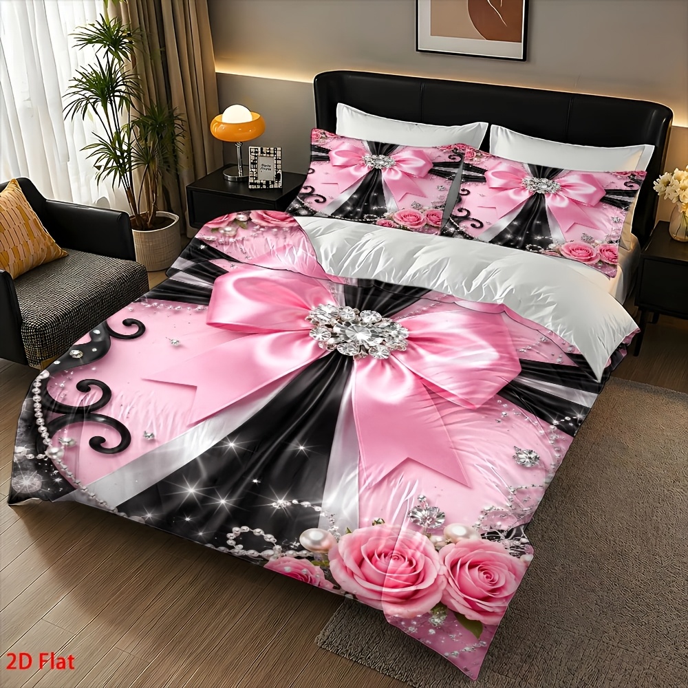 Set Selimut Berbentuk Mawar Be - Duvet Cover Sets With Zipper ulasan dan harga