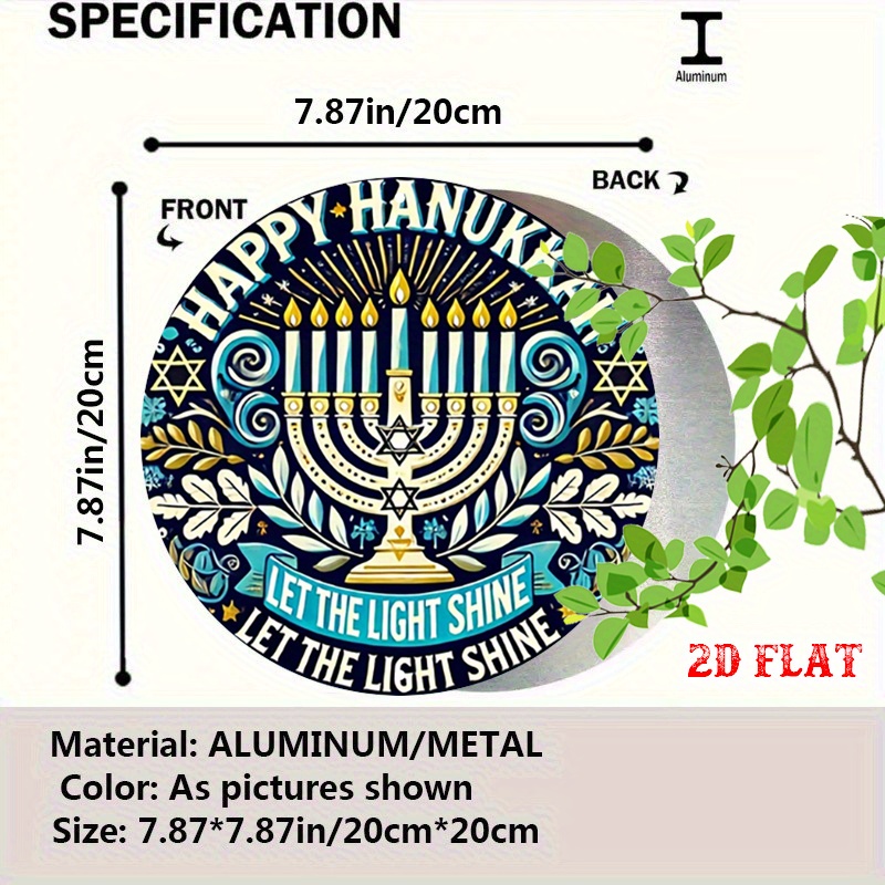 CIFBUY Seni Dinding Aluminium  - Home Decor ulasan dan harga