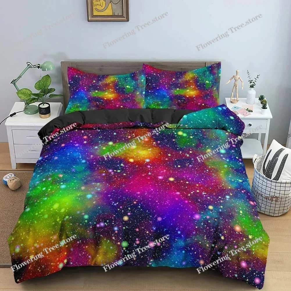 Set Tempat Tidur Galaxy Space  - Duvet Cover Sets With Zipper ulasan dan harga